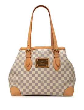 Damier Azur Hampstead MM - Louis Vuitton - FashionsVida