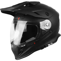 Casco Moto Integrale Adventure J34 Pro Solid Opaco Ner taglia S
