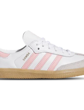 Samba Samba OG Toddler Trainers - White - Size 1.5 - Leather - White - Size: 1.5 - Adidas - FashionsVida