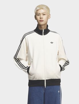 VELOUR CLASSIC TRACK TOP - Bianco, bianco bianco Uomo taglia S