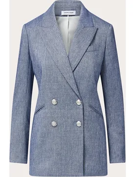 Americana Dale Dickey de lino - Veronica Beard - FashionsVida