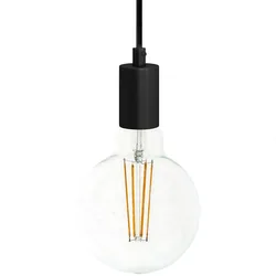 Cables Lampe Suspendue Metal Black One Size
