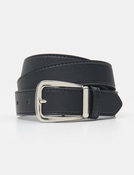 Sinsay - Cintura in ecopelle - nero