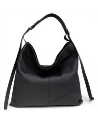 LorisStella Borsa a mano Giorgia Donna Nero in Pelle Camoscio