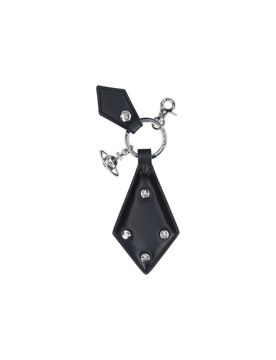 Unisex Calf Leather Keychain