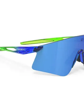 Rudy Project Occhiali Da Sole Astral Crystal Blue / Green Fluo