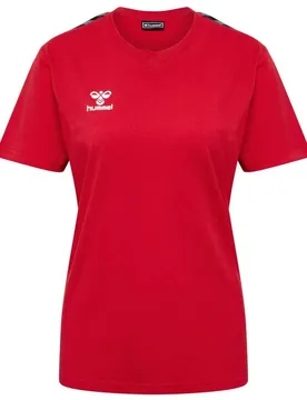 T-shirt à Manches Courtes Authentic Co True Red 2XL