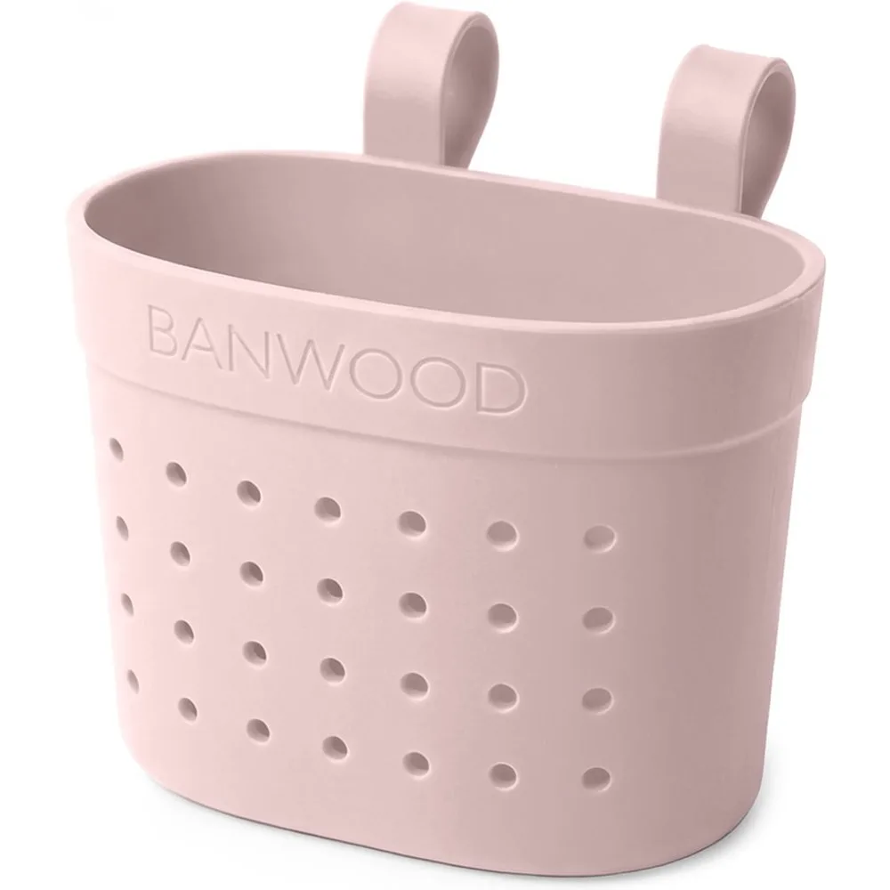 Cesta Pin & Ride Rosa Desgastado - Banwood - FashionsVida