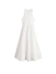 Tommy Jeans Maxivestido blanco XL