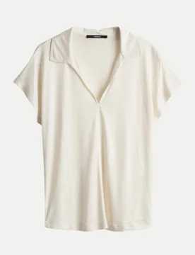 Someday Poloshirt Kendri Weiß 38 - someday - FashionsVida