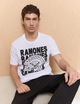 Camiseta de Ramones de manga corta de hombre - Easy Wear - FashionsVida