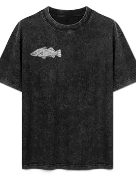 Barramuni Tribal Fish T-Shirt Fashion Graphic Tee for Men - Aliexpress - FashionsVida