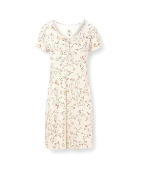 Camicia da notte - Sleepshirt DAISY crema L - Studio - FashionsVida