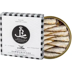 Sardinillas picantes en aceite de oliva 10-14 piezas
