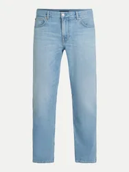 Straight-Fit Stretch-Jeans Denton Blau 33/34