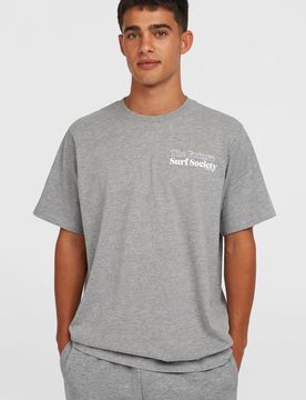Future Surf Society T-Shirt - Grau - Herren - Größe: S