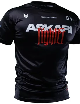 New Askari Men's Boxing Tight T-shirts Summer Sports Quick Dry Ice Sensation Tight-fitting Gym T-shirts Outdoor Training Top - Aliexpress - FashionsVida