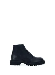 Copenhagen Anfibi in pelle NERO 44