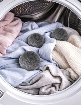 Sfere per asciugatrice confezione da 3 - grigio chiaro
