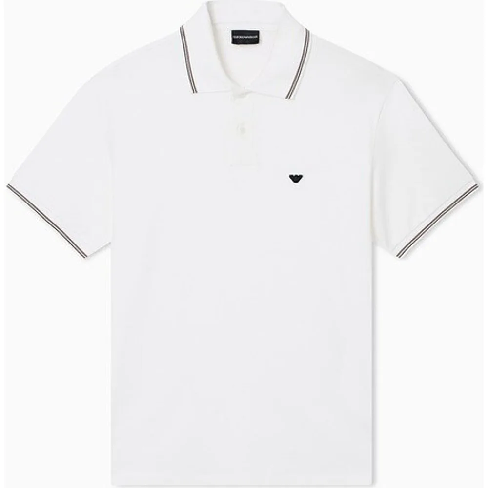 Polo de hombre manga corta regular fit - Emporio Armani - FashionsVida