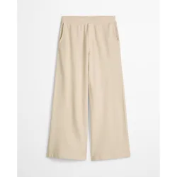 Pantalones rectos de mujer de chándal relajados de suave algodón