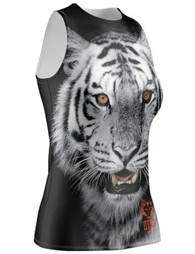 T-shirt Sans Manches Singlet Tiger M - OTSO - FashionsVida
