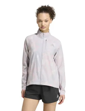 Giacca Adi365 Running Animal Print Iconic Grey One / Semi Frozen Turbo / Glory Grey L - Adidas - FashionsVida