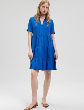 XL WOVEN MINI DRESS female