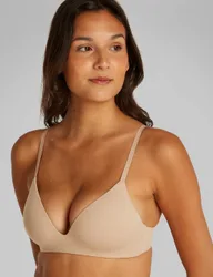 Wirefree T-Shirt Bra - Perfectly Fit Beige female