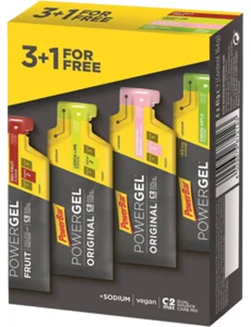 POWERGEL 3+1 GRATIS - MULTIFLAVOUR VOTEILSPACK - PowerBar - FashionsVida