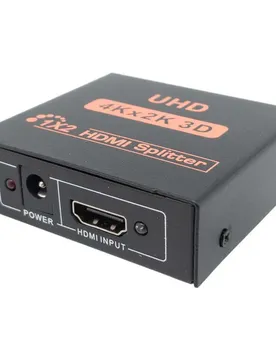 Splitter Hdmi 4076e 1x2 Black One Size unisex