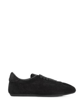 Mm Leather Sneaker with TPU Outsole, Texon Insole & Light Gold-Plated Details