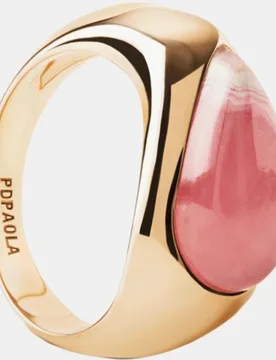 Anillo sello The Moment con rodocrosita - PDPAOLA - FashionsVida