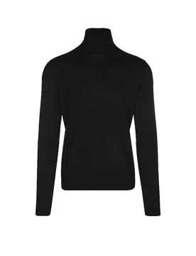 Hugo Jersey de cuello alto SAN THOMAS negro M - Hugo Boss - FashionsVida
