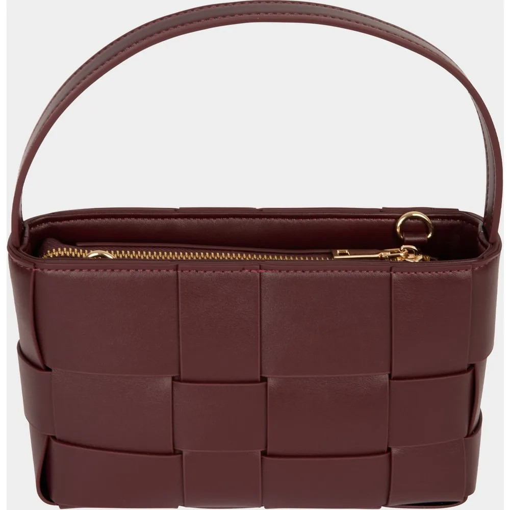 Bolso de hombro efecto trenzado - Morgan - FashionsVida