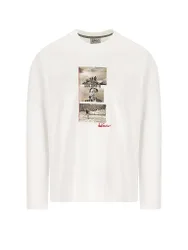 Trachtenshirt LURICO weiss M herren