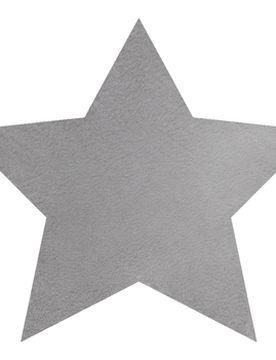 Teppiche Moderner Waschteppich Shape 3148 Stern Shaggy - 80x80 Cm 80x80 Cm