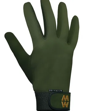 Mens and Women's 1 Pair Long Climatec Sports Gloves Green 7.5 - Green - Size: 7.5 Unisex - MacWet - FashionsVida