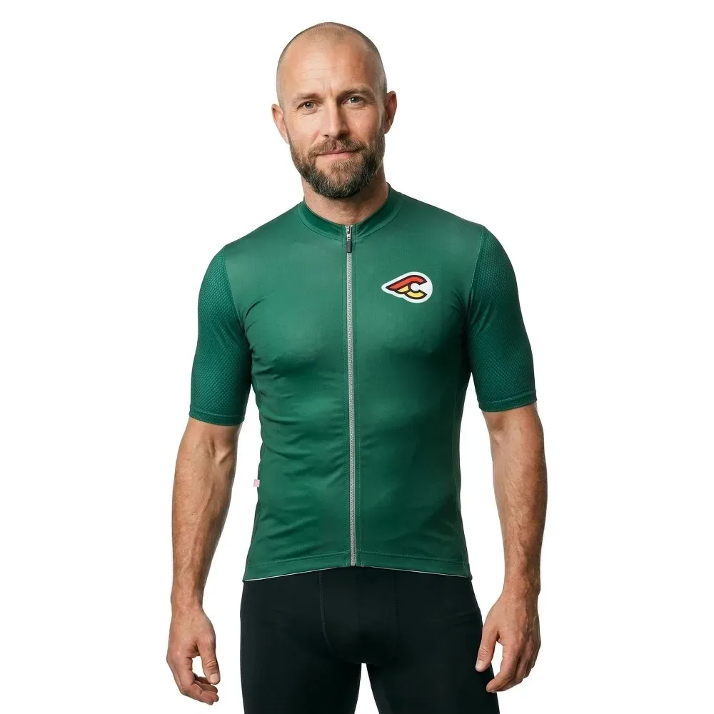 Maglia A Maniche Corte Tempo Mesh Green Peace - Cinelli - FashionsVida