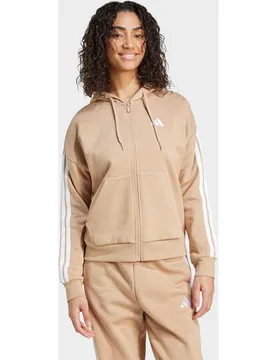 Sudadera de mujer Essentials Fleece 3 bandas - Adidas - FashionsVida