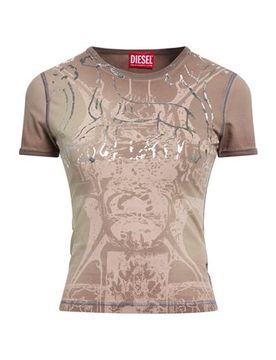 T-shirts Damen Maulwurfsgrau L,M,S,XL,XS Damen