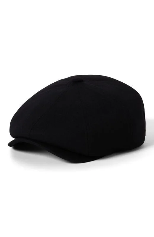 Mütze - Brood Flannel Snap Cap - schwarz - Unisex - unisex - Brixton - FashionsVida
