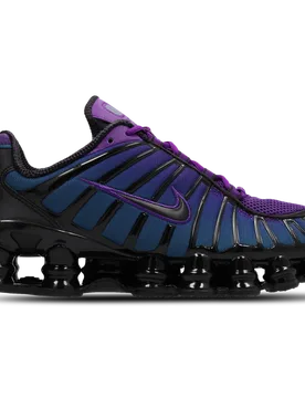 Shox Men's Sneakers - Blue - Size 10 - Synthetics, Textile - Blue - Size: 10 - Nike - FashionsVida