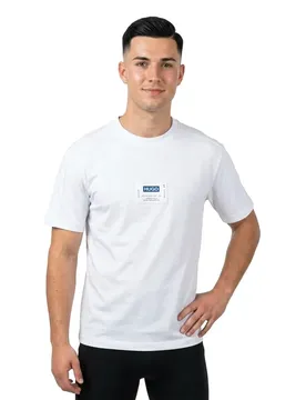Hugo T-shirt à Manches Courtes Nurazti 10279510 White XS