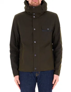 Giacca cotone cerato VERDE OLIVA M - Barbour - FashionsVida