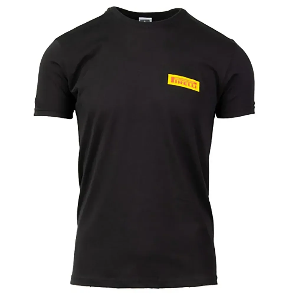 Maglietta A Maniche Corte Black - Pirelli - FashionsVida