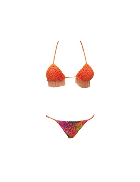 Triangolo, Slip Regolare Arancio/fuxia M21-0521X1 - ME FUI - FashionsVida
