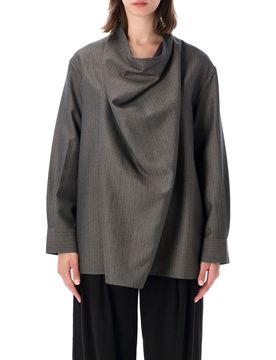 Chic Mini Wool-Mohair Blend T-Shirt for Women