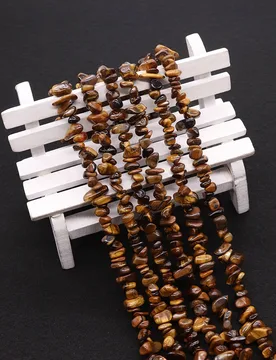 Irregular Natural Crushed Stone Beads 5-10mm Tiger's Eye Stone Straight Hole Loose Bead 1 Strand DIY Necklace Bracelet Accessory - Aliexpress - FashionsVida