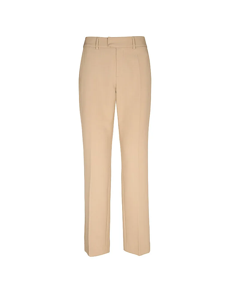 Pantalon de tailleur MMMYLAMILEYPANT camel 42 - Mos mosh - FashionsVida